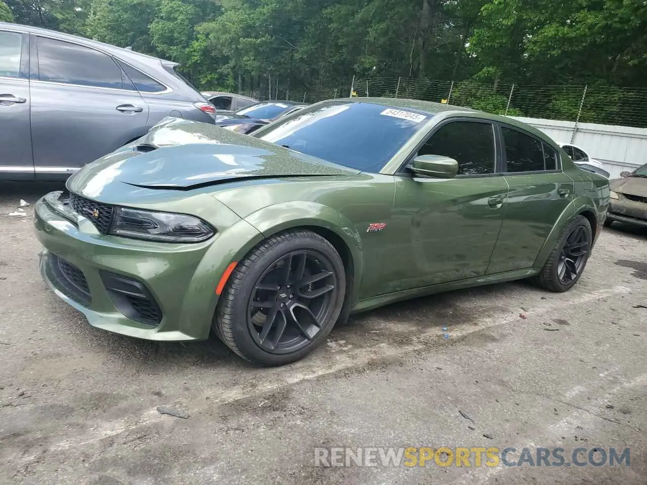 1 Photograph of a damaged car 2C3CDXGJ7NH227797 DODGE CHARGER 2022