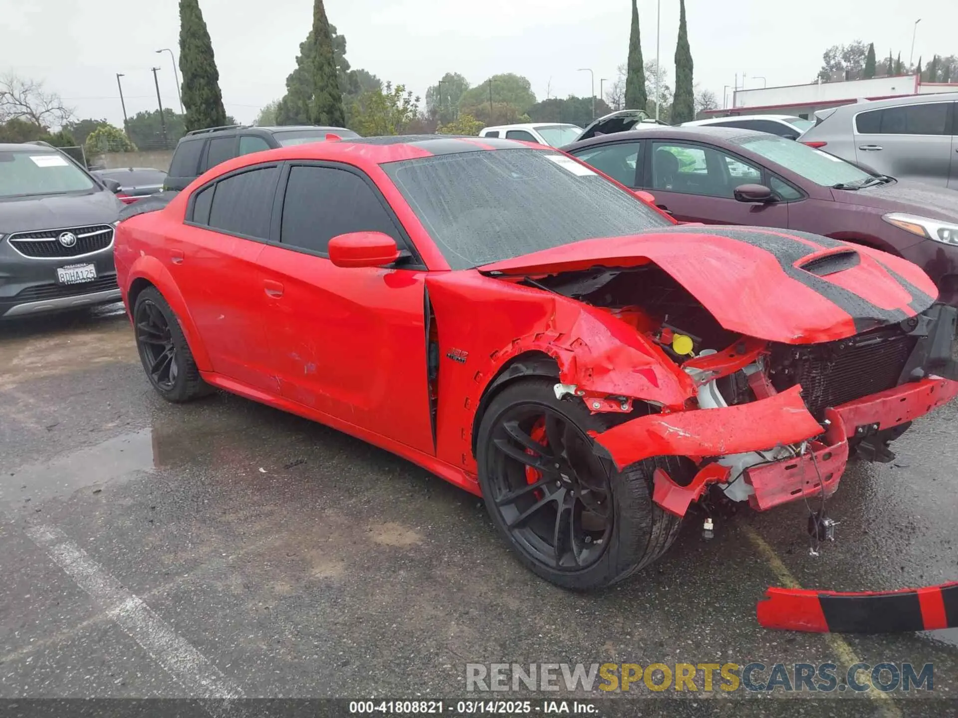 1 Photograph of a damaged car 2C3CDXGJ7NH229307 DODGE CHARGER 2022