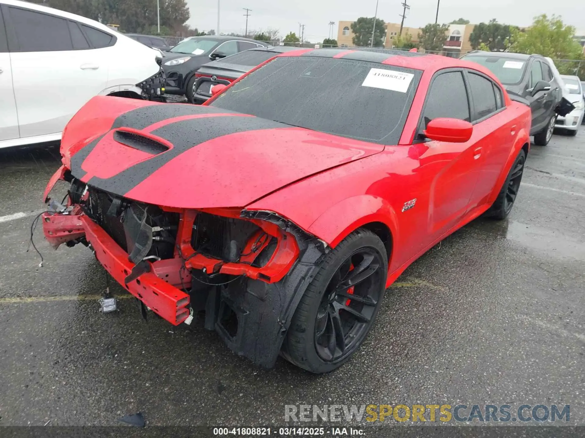 2 Photograph of a damaged car 2C3CDXGJ7NH229307 DODGE CHARGER 2022