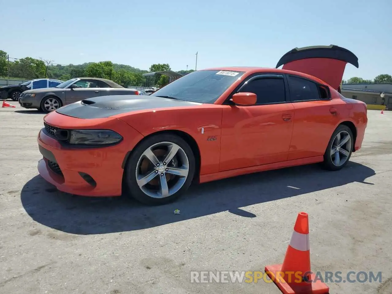 1 Photograph of a damaged car 2C3CDXGJ7NH257043 DODGE CHARGER 2022