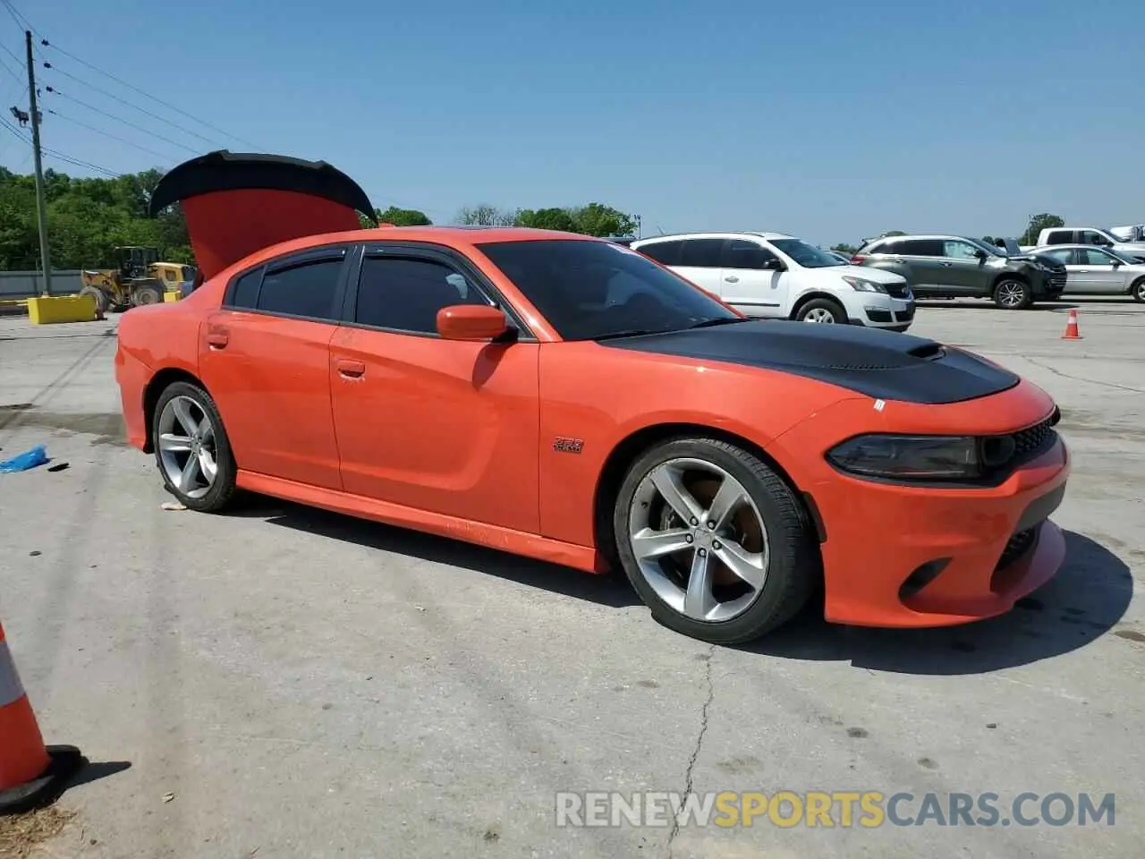 4 Photograph of a damaged car 2C3CDXGJ7NH257043 DODGE CHARGER 2022