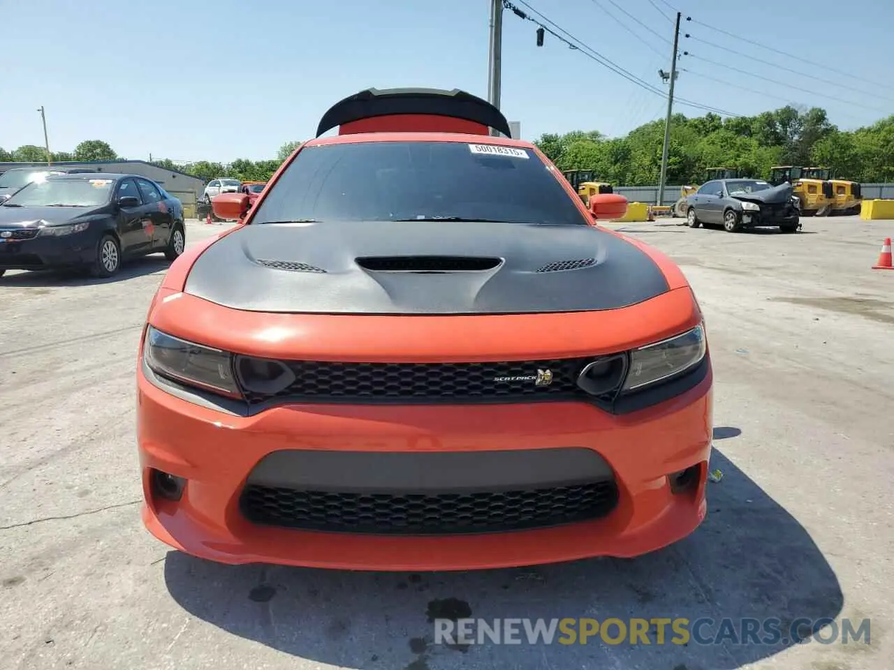 5 Photograph of a damaged car 2C3CDXGJ7NH257043 DODGE CHARGER 2022