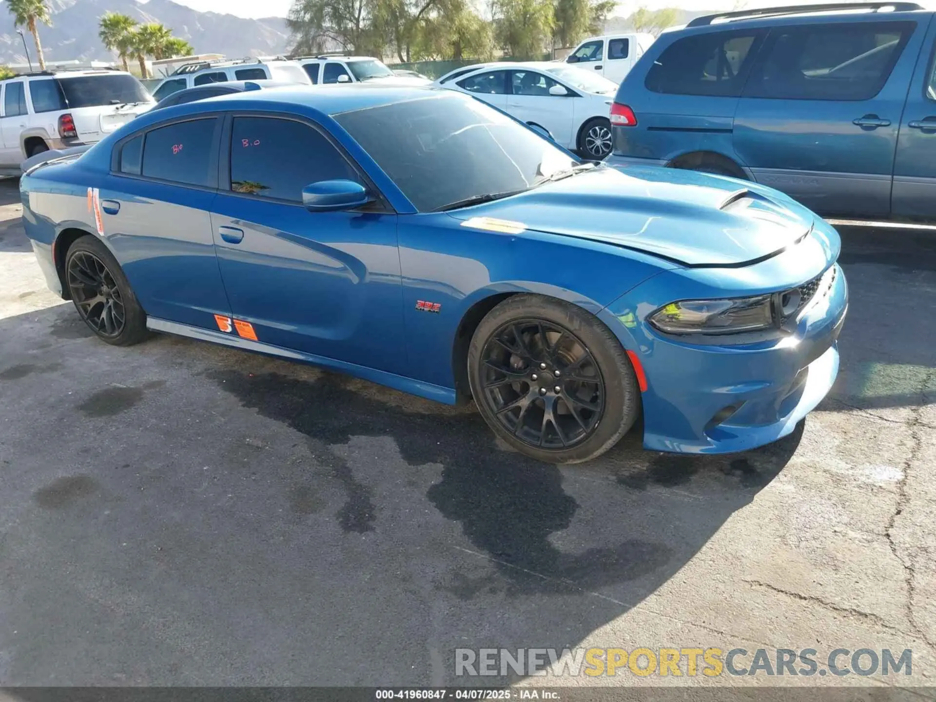 1 Photograph of a damaged car 2C3CDXGJ8NH120452 DODGE CHARGER 2022