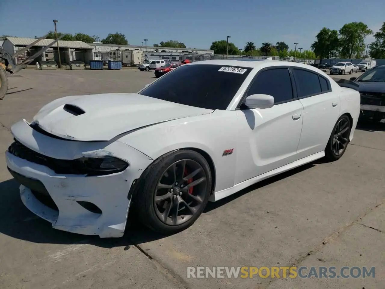 1 Photograph of a damaged car 2C3CDXGJ8NH246665 DODGE CHARGER 2022