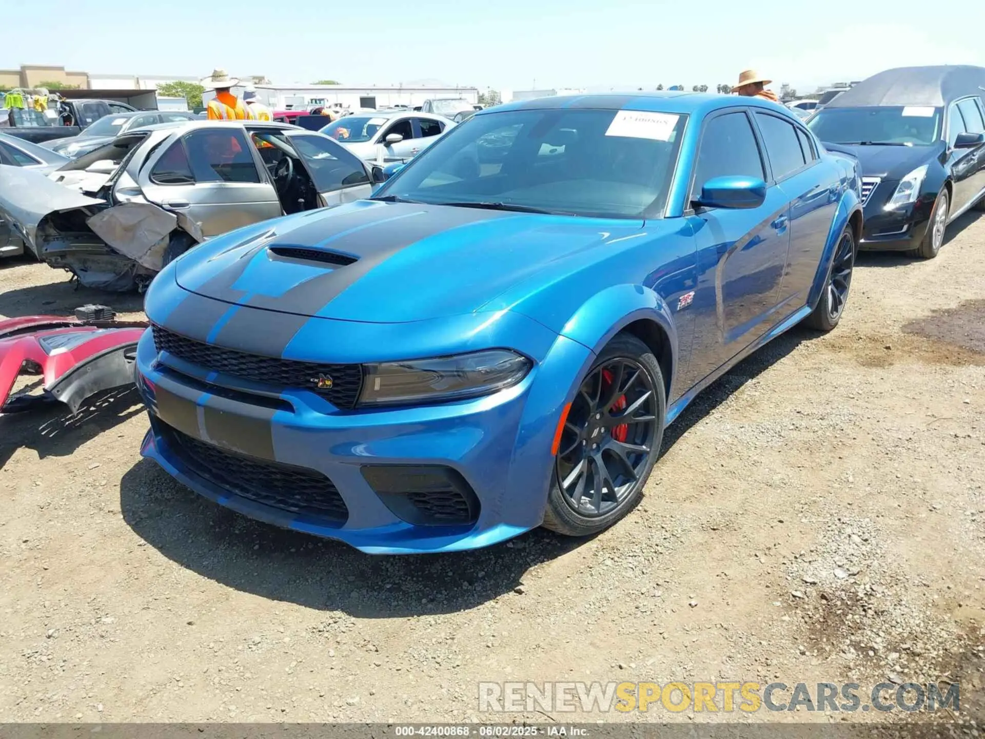 2 Photograph of a damaged car 2C3CDXGJ9NH102588 DODGE CHARGER 2022