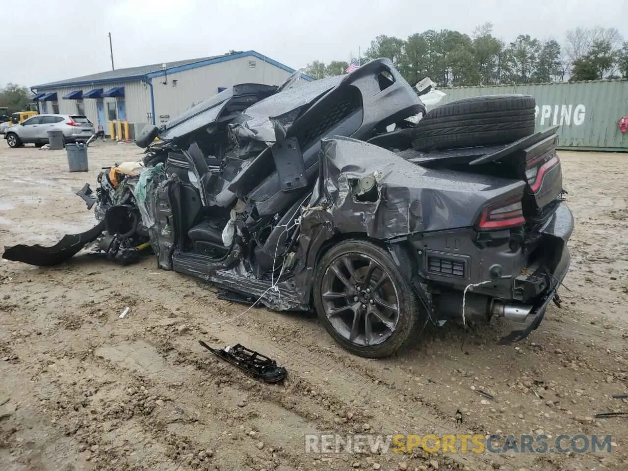2 Photograph of a damaged car 2C3CDXGJXNH130576 DODGE CHARGER 2022