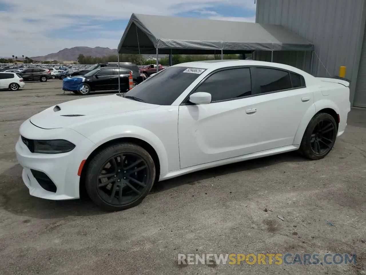 1 Photograph of a damaged car 2C3CDXGJXNH155171 DODGE CHARGER 2022
