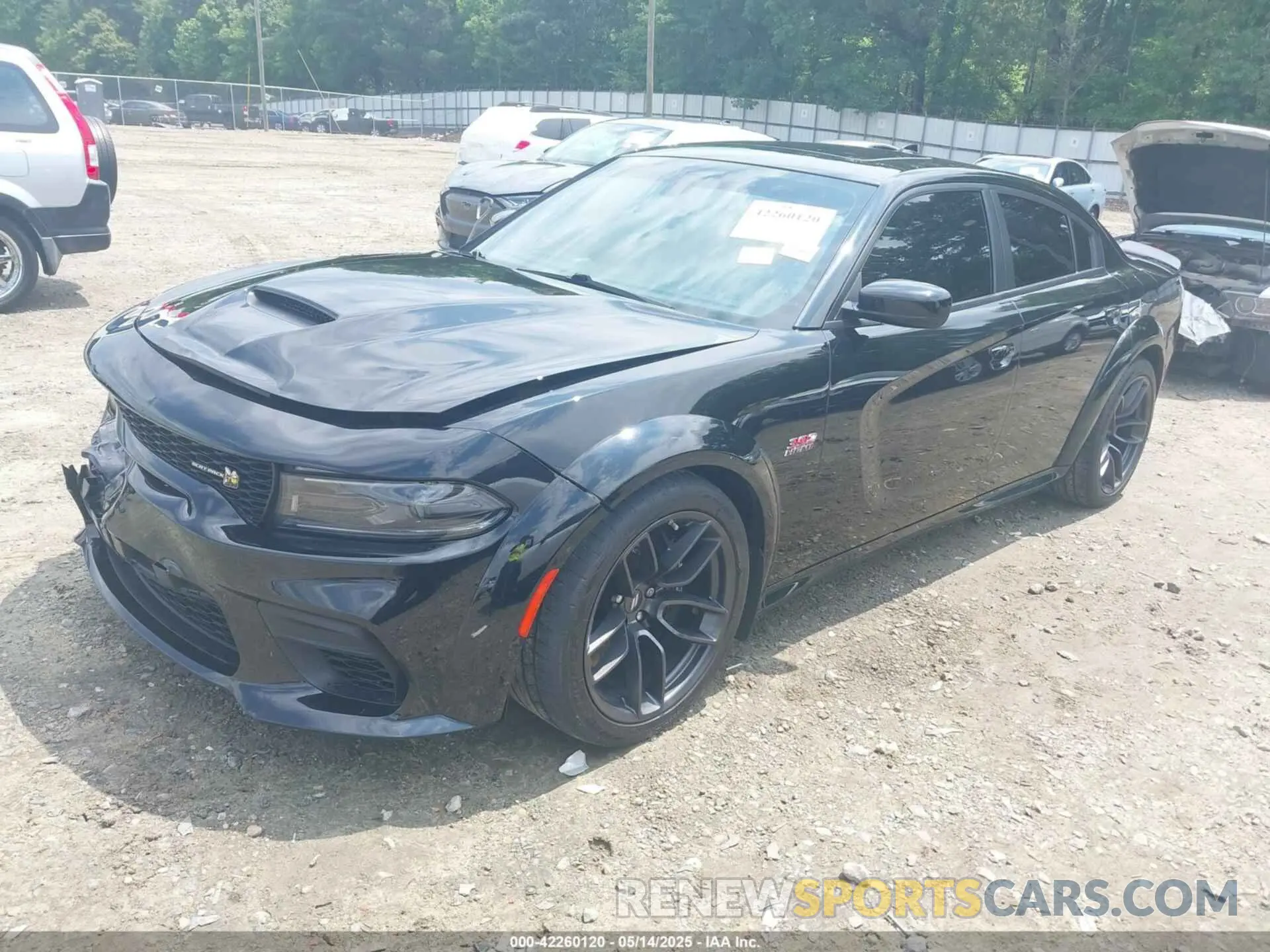 2 Photograph of a damaged car 2C3CDXGJXNH176201 DODGE CHARGER 2022