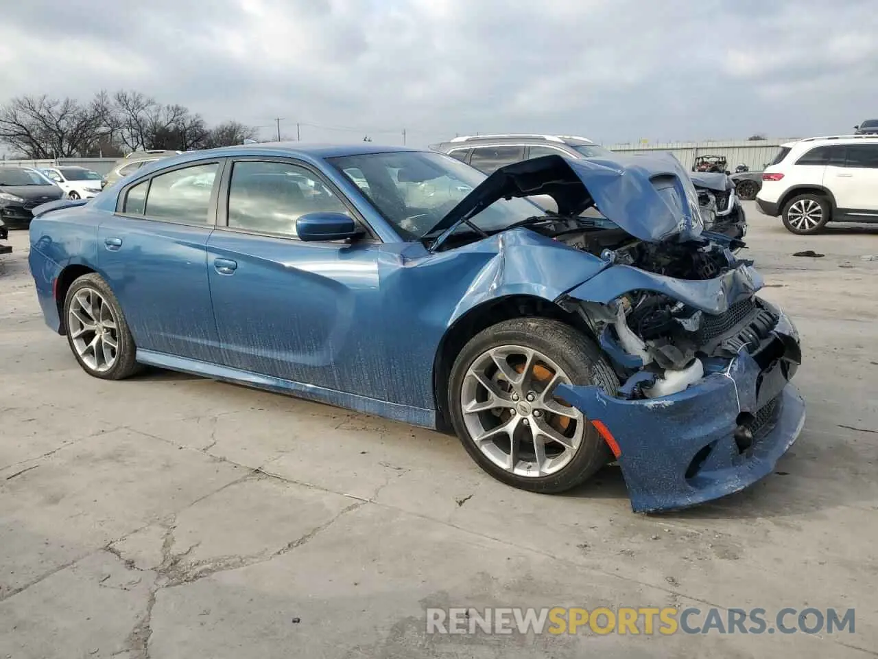 4 Photograph of a damaged car 2C3CDXHG0NH161516 DODGE CHARGER 2022
