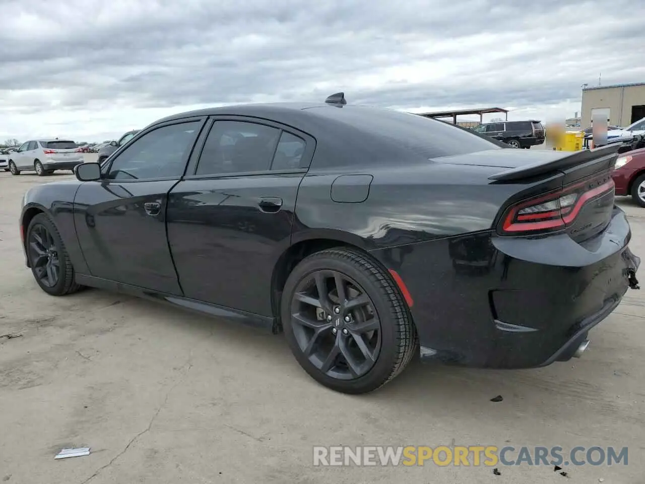 2 Photograph of a damaged car 2C3CDXHG0NH244587 DODGE CHARGER 2022