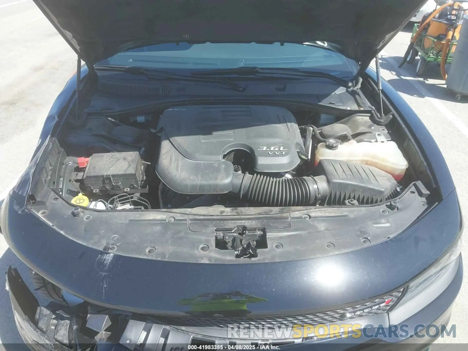 10 Photograph of a damaged car 2C3CDXHG0NH264371 DODGE CHARGER 2022
