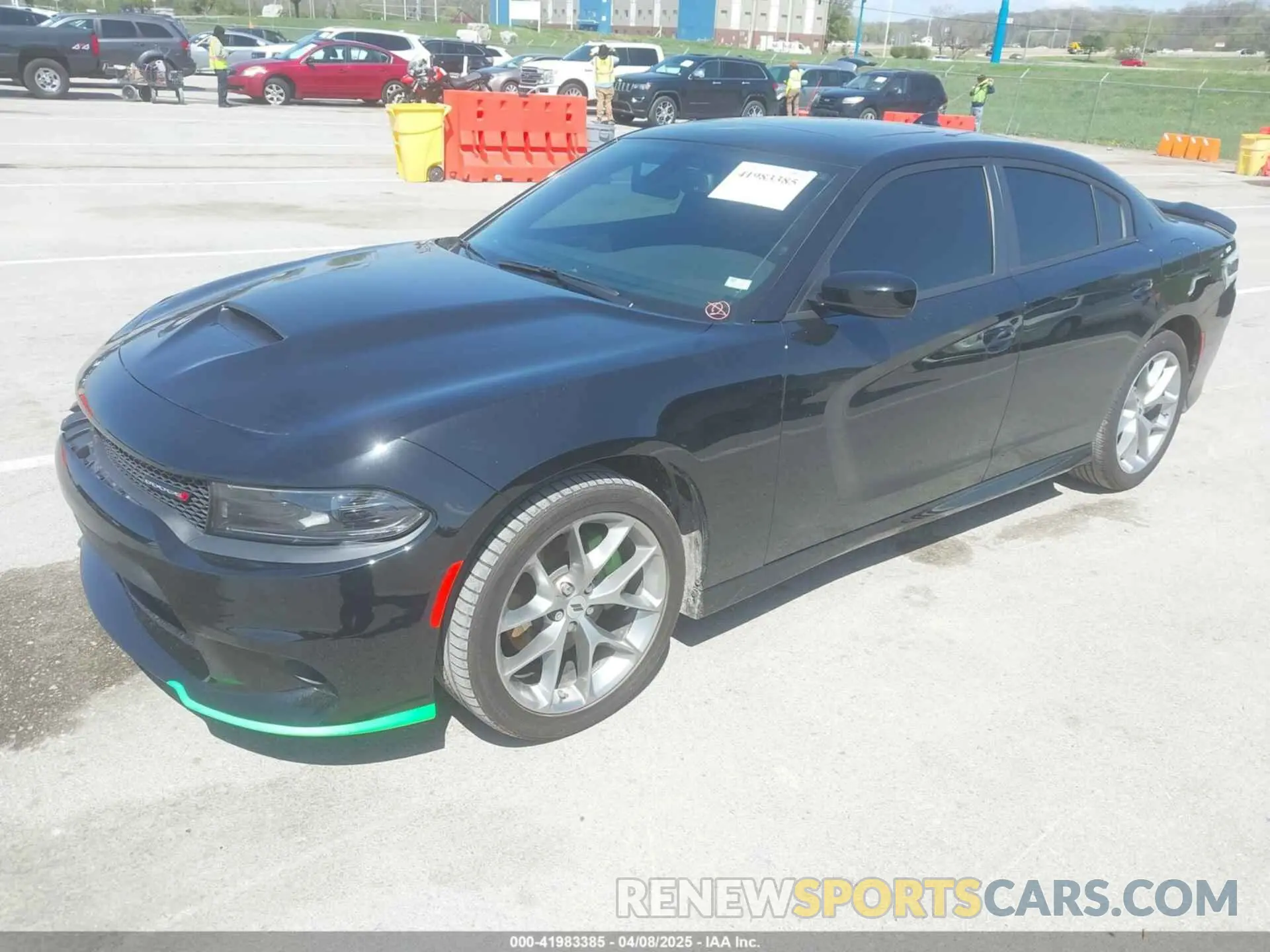 2 Photograph of a damaged car 2C3CDXHG0NH264371 DODGE CHARGER 2022