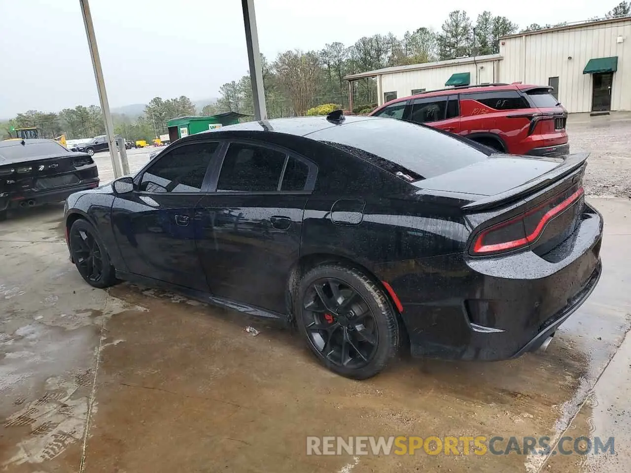 2 Photograph of a damaged car 2C3CDXHG1NH149732 DODGE CHARGER 2022
