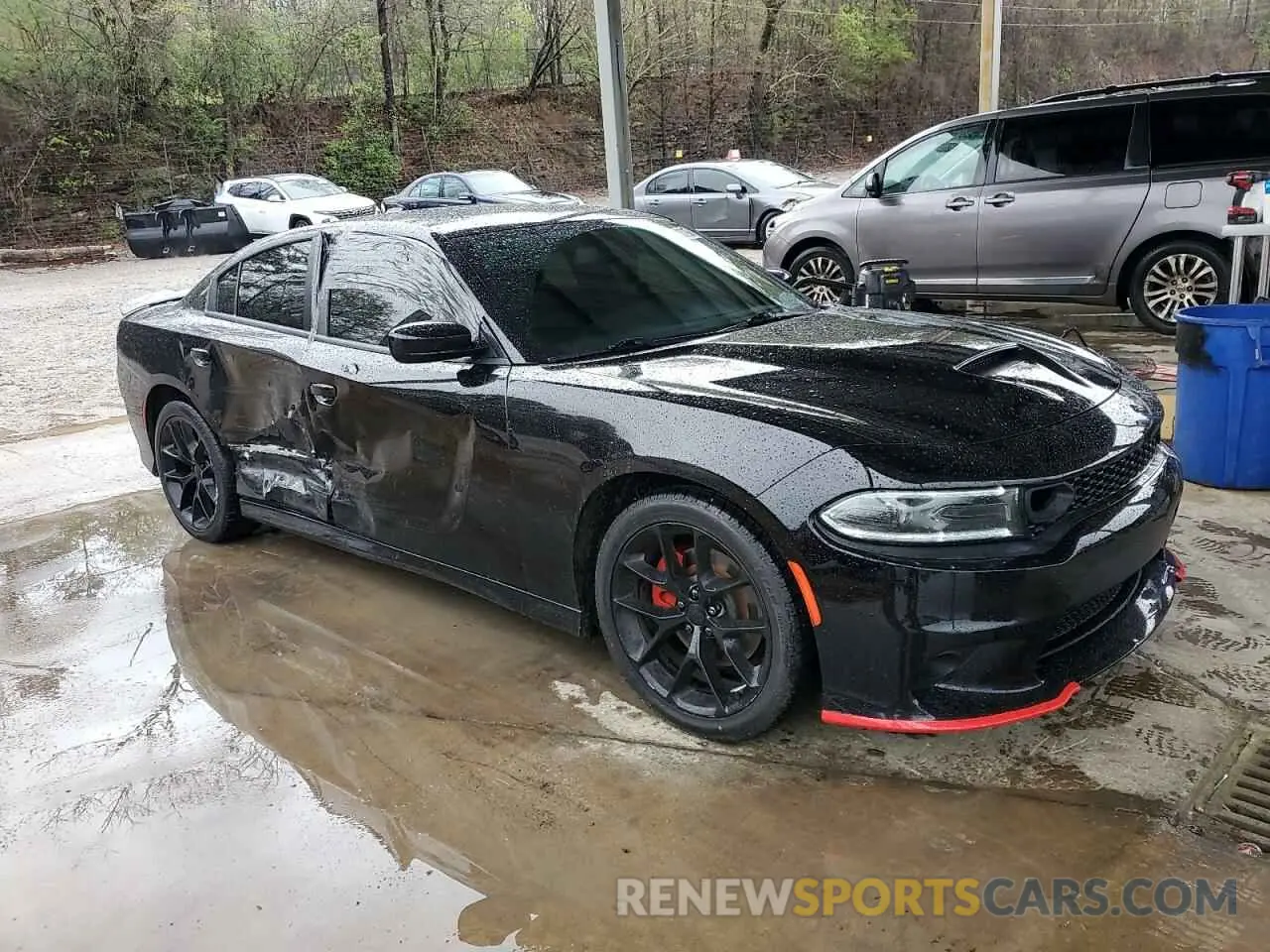 4 Photograph of a damaged car 2C3CDXHG1NH149732 DODGE CHARGER 2022