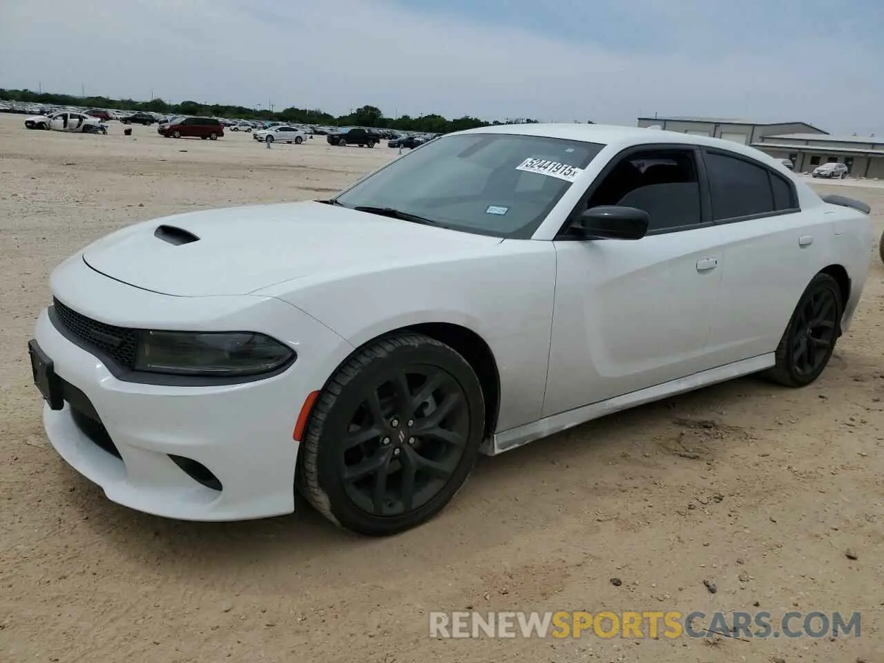 1 Photograph of a damaged car 2C3CDXHG1NH183072 DODGE CHARGER 2022