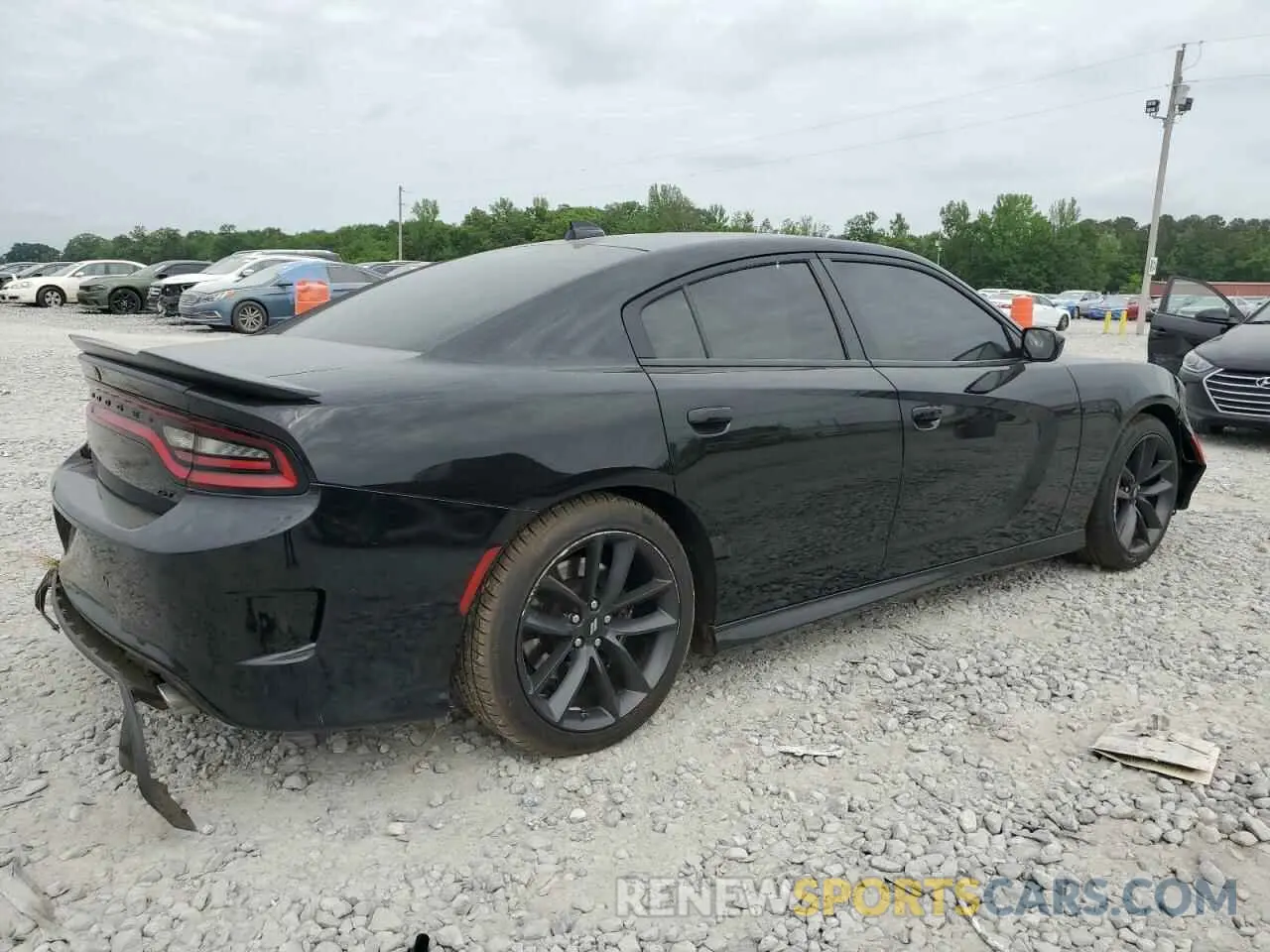 3 Photograph of a damaged car 2C3CDXHG1NH205006 DODGE CHARGER 2022