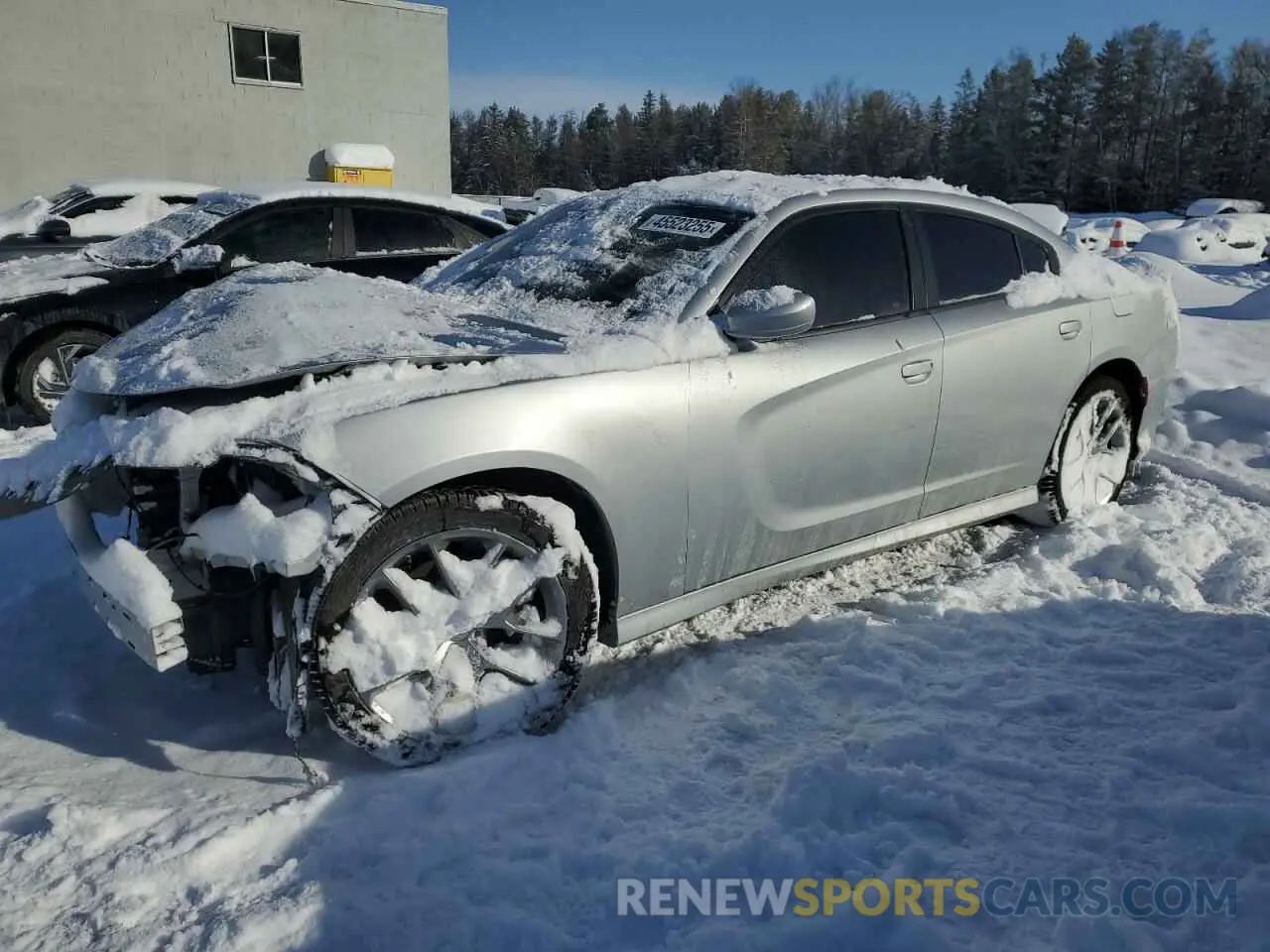 1 Photograph of a damaged car 2C3CDXHG2NH125746 DODGE CHARGER 2022