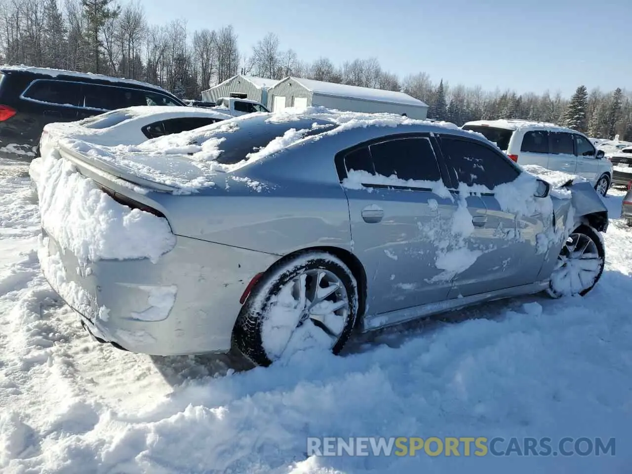 3 Photograph of a damaged car 2C3CDXHG2NH125746 DODGE CHARGER 2022