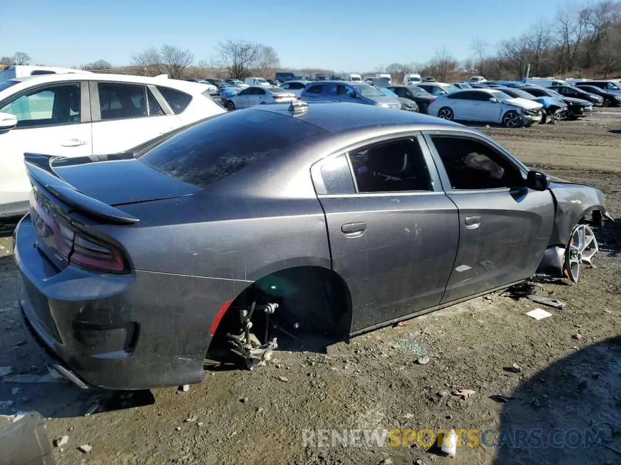 3 Photograph of a damaged car 2C3CDXHG2NH161114 DODGE CHARGER 2022