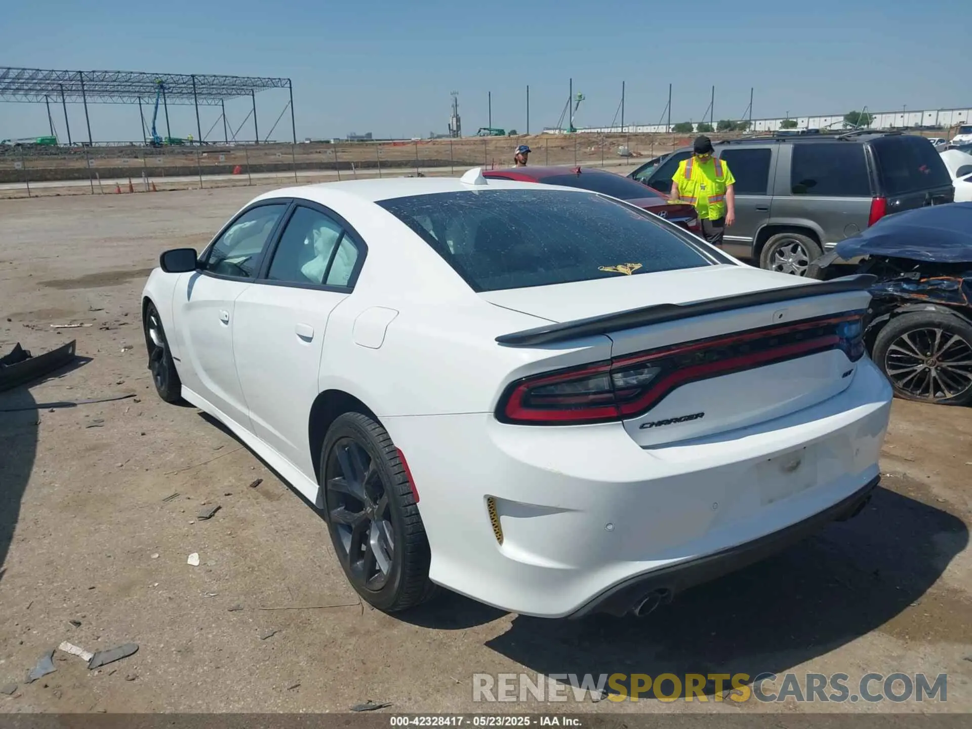 3 Photograph of a damaged car 2C3CDXHG2NH197580 DODGE CHARGER 2022