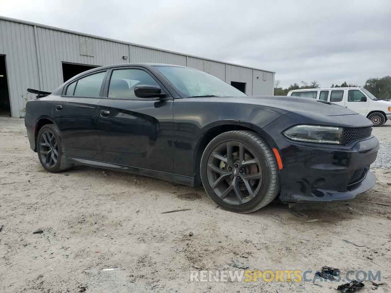 4 Photograph of a damaged car 2C3CDXHG3NH115341 DODGE CHARGER 2022