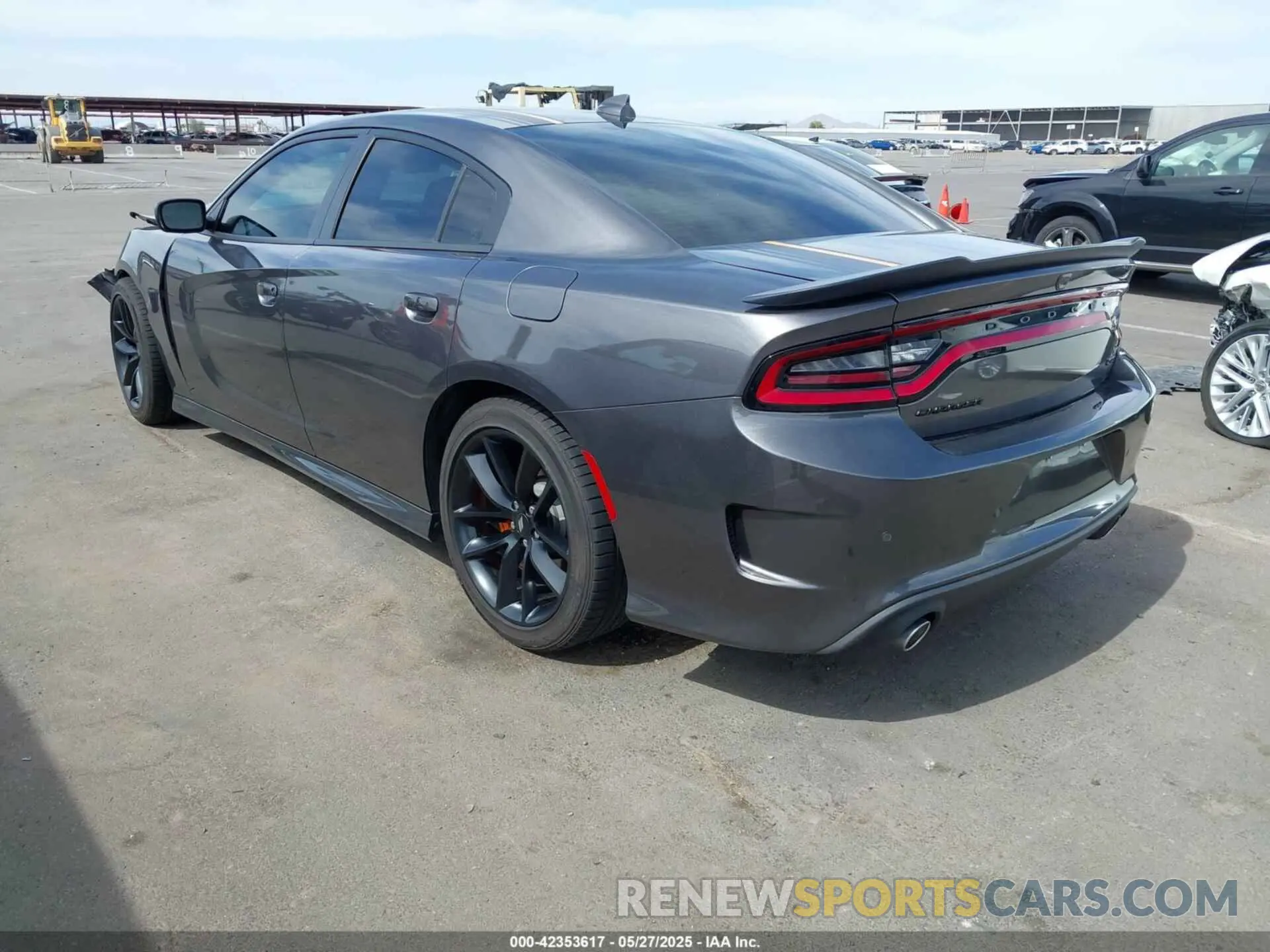 3 Photograph of a damaged car 2C3CDXHG3NH124024 DODGE CHARGER 2022