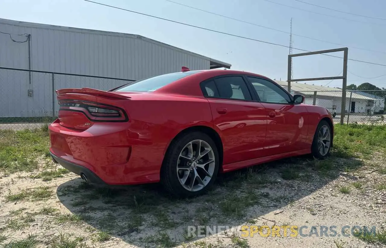 4 Photograph of a damaged car 2C3CDXHG4NH152222 DODGE CHARGER 2022