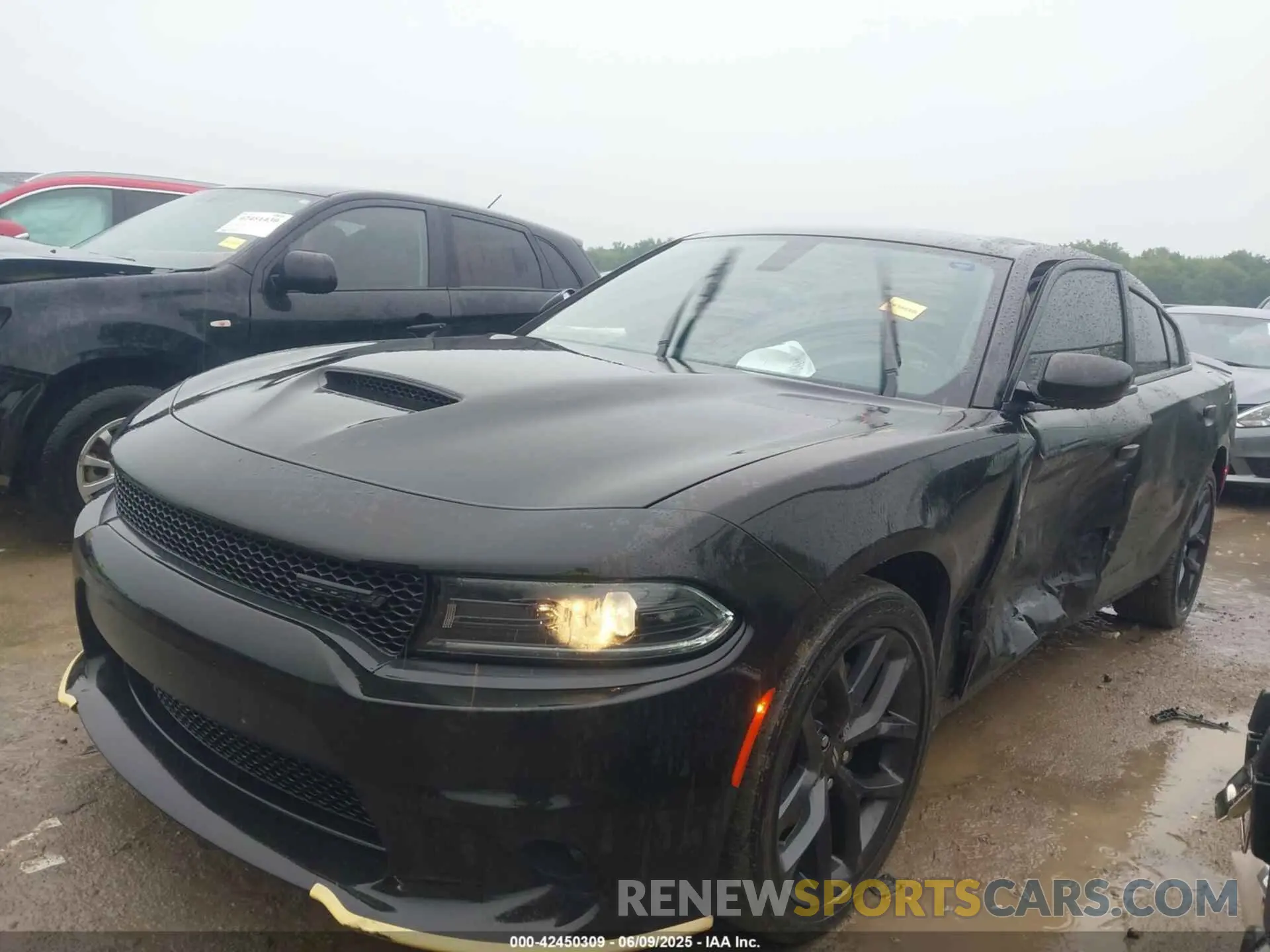 2 Photograph of a damaged car 2C3CDXHG4NH267645 DODGE CHARGER 2022