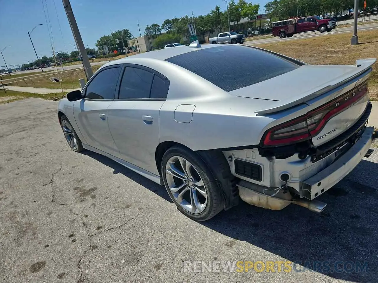 3 Photograph of a damaged car 2C3CDXHG5NH106172 DODGE CHARGER 2022