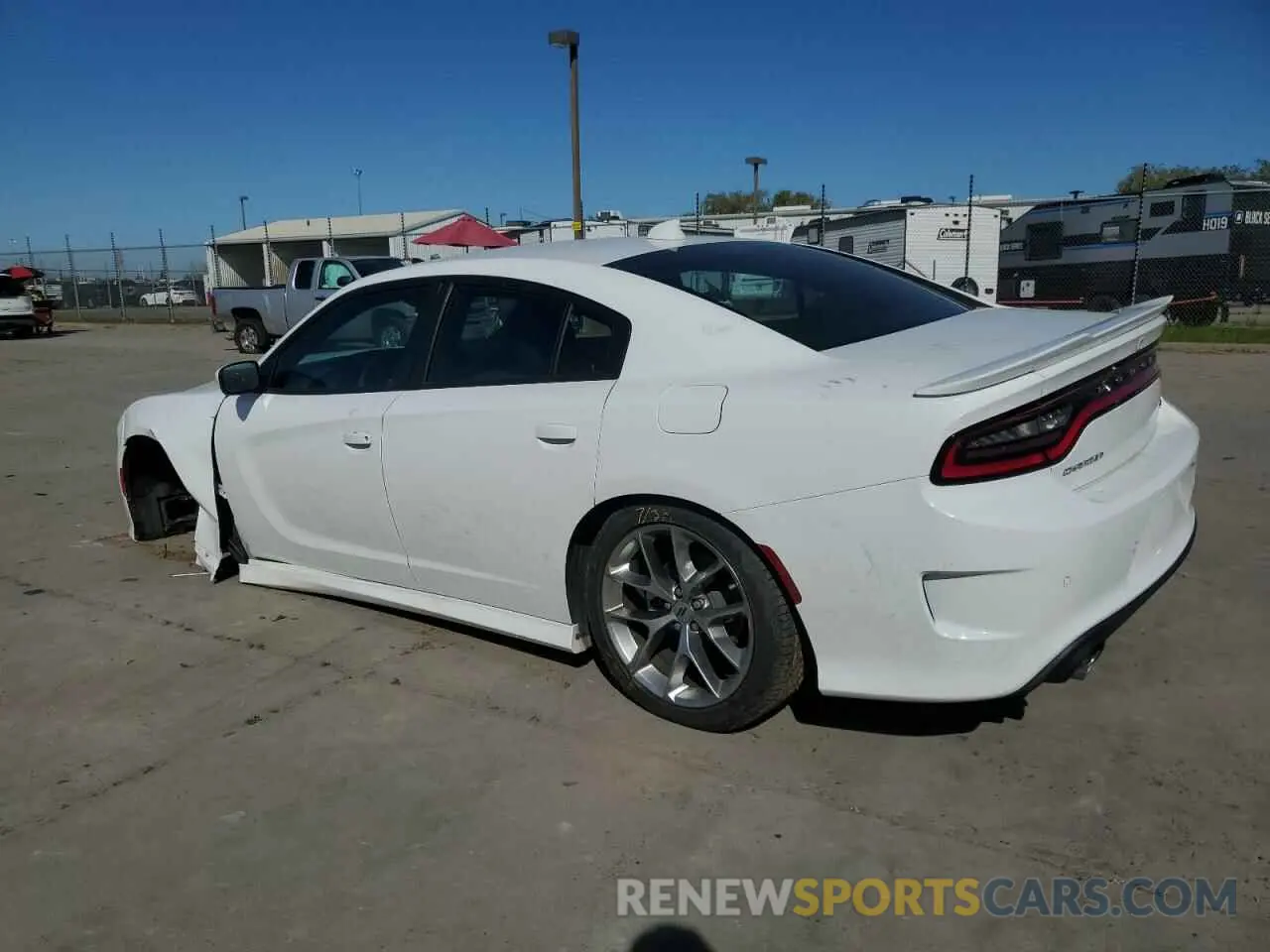 2 Photograph of a damaged car 2C3CDXHG5NH110397 DODGE CHARGER 2022