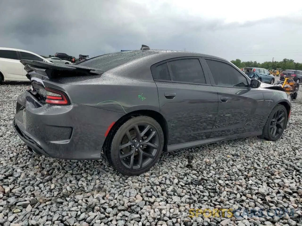 3 Photograph of a damaged car 2C3CDXHG5NH138376 DODGE CHARGER 2022