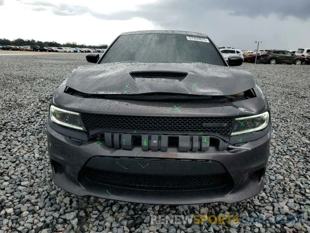 5 Photograph of a damaged car 2C3CDXHG5NH138376 DODGE CHARGER 2022