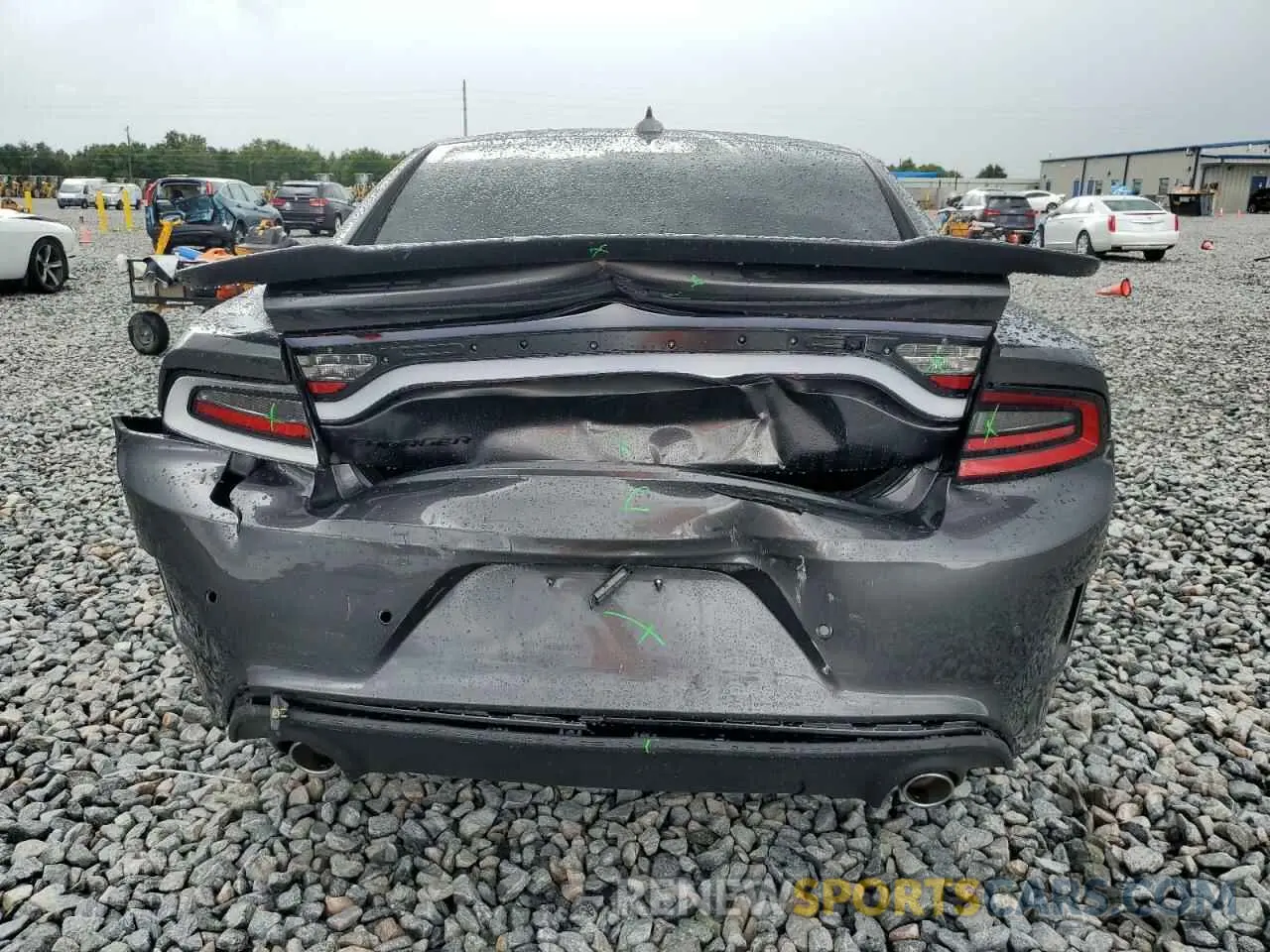 6 Photograph of a damaged car 2C3CDXHG5NH138376 DODGE CHARGER 2022