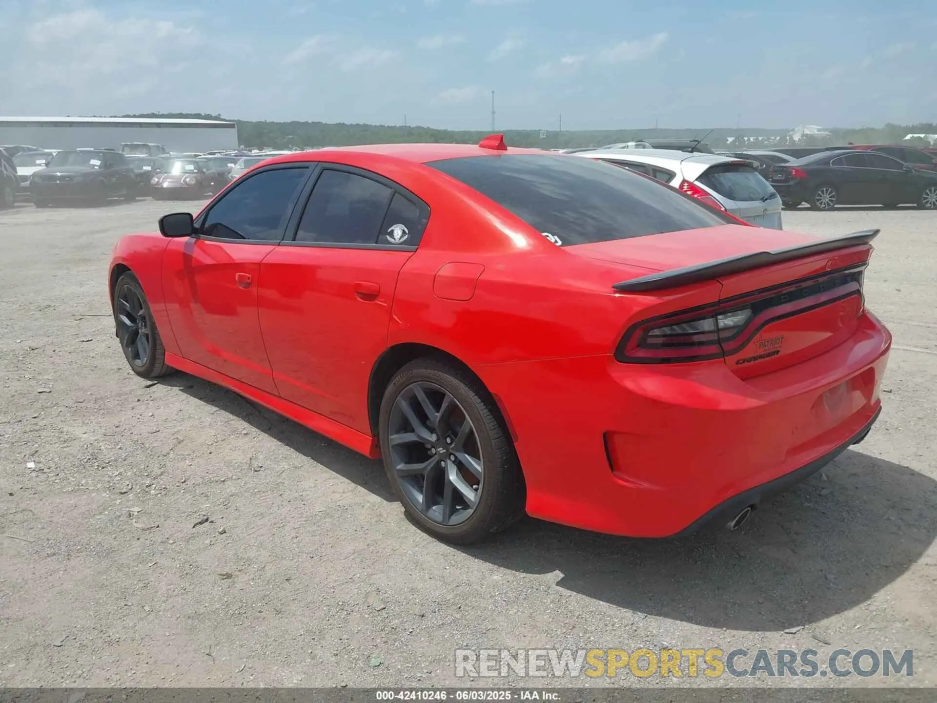 3 Photograph of a damaged car 2C3CDXHG6NH126737 DODGE CHARGER 2022