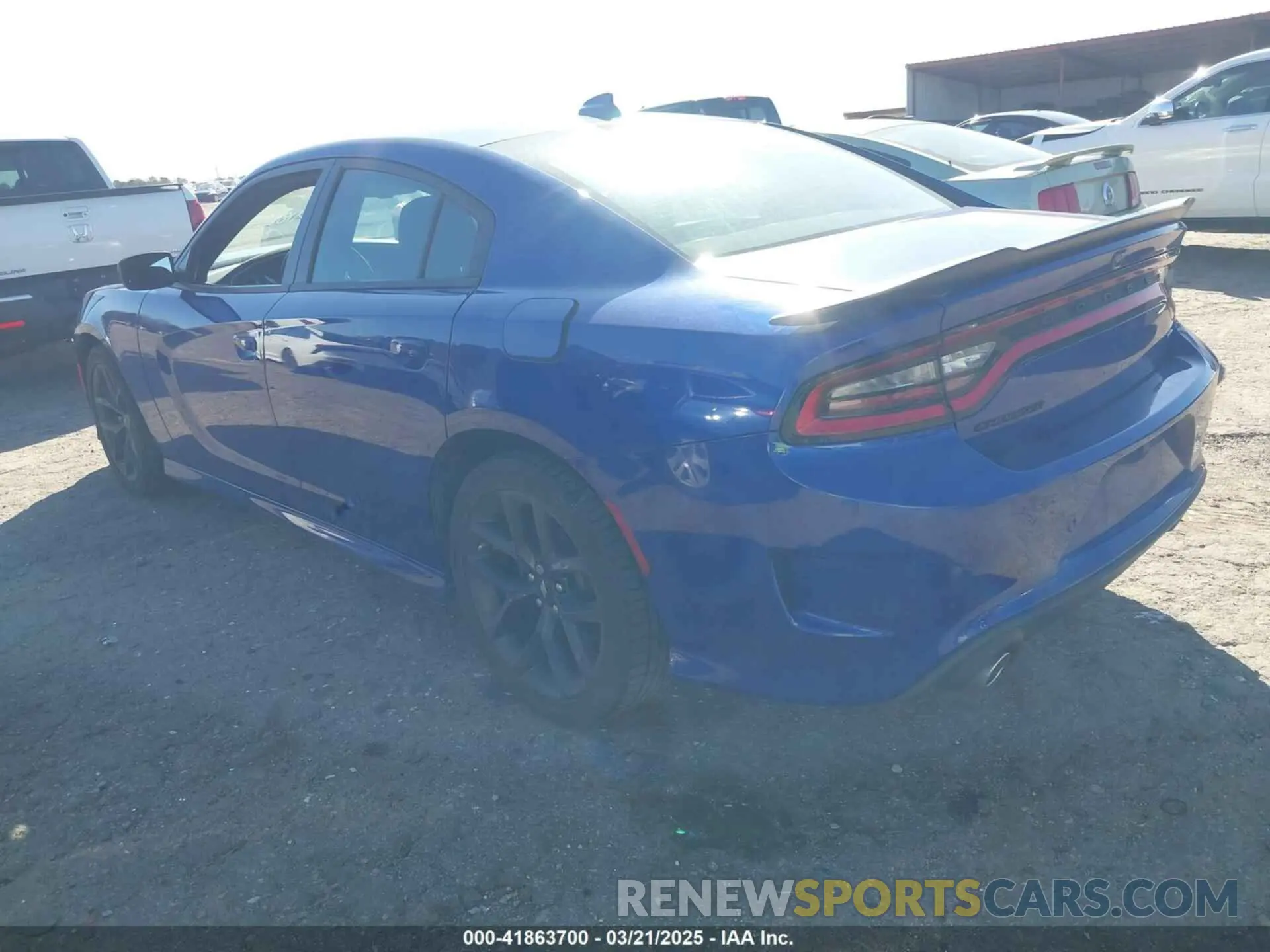 3 Photograph of a damaged car 2C3CDXHG6NH206040 DODGE CHARGER 2022