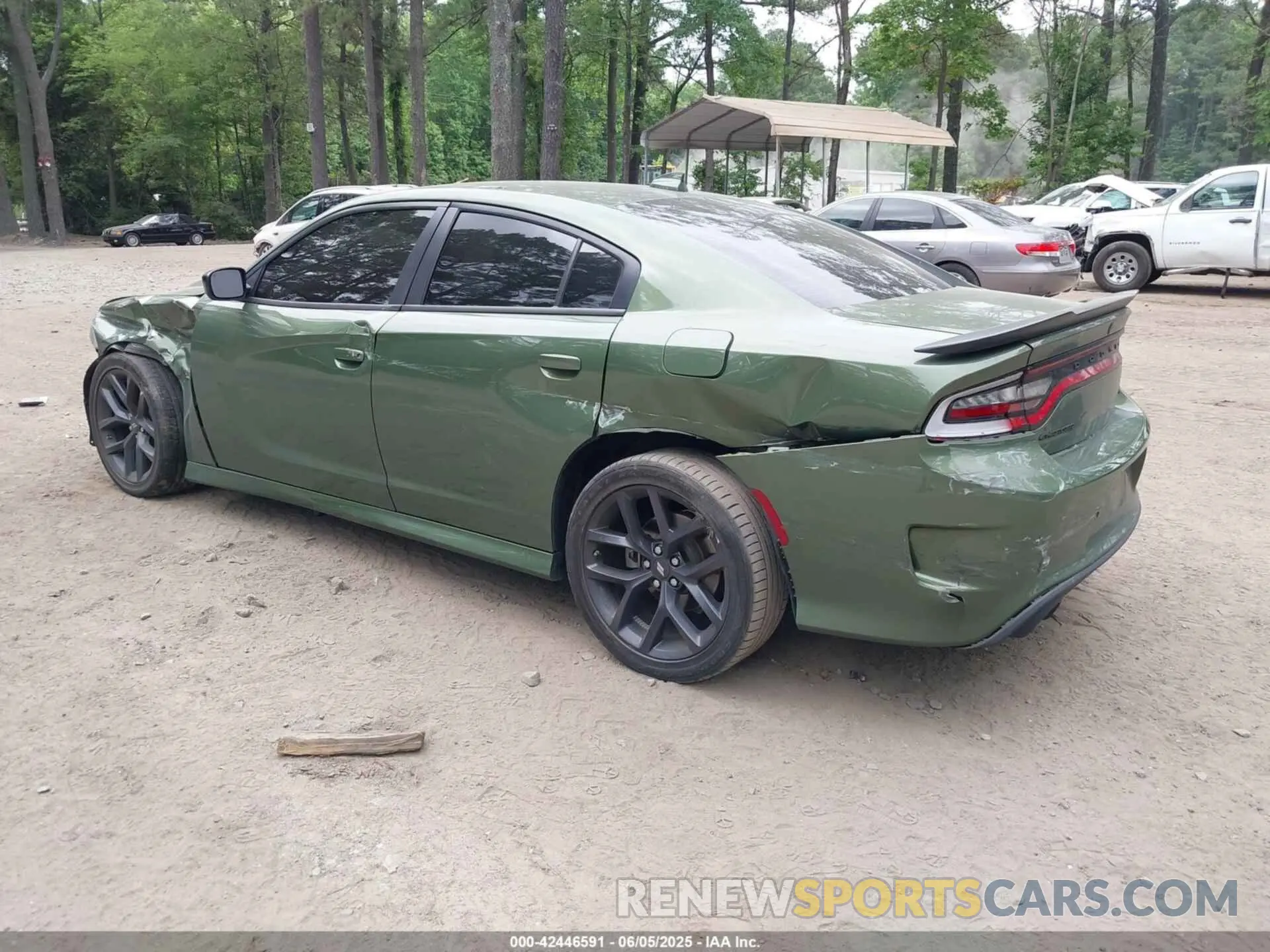 3 Photograph of a damaged car 2C3CDXHG6NH213277 DODGE CHARGER 2022