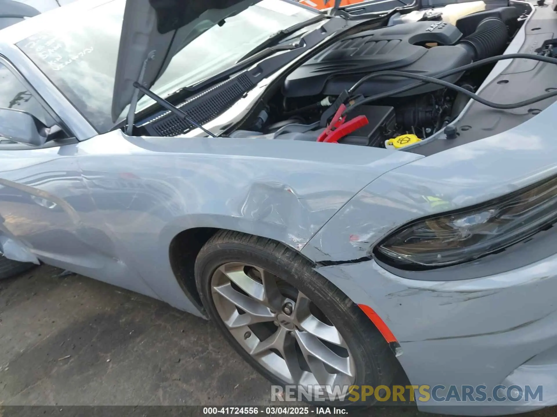 6 Photograph of a damaged car 2C3CDXHG7NH107131 DODGE CHARGER 2022