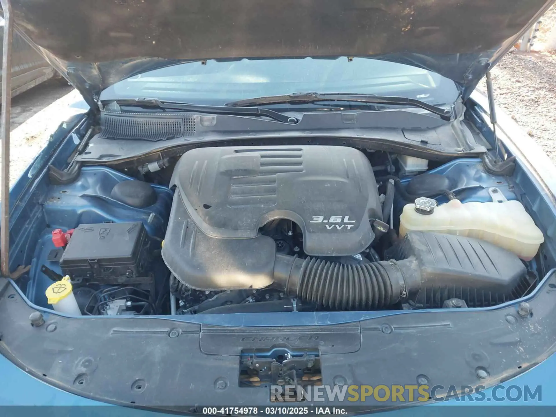 10 Photograph of a damaged car 2C3CDXHG7NH115262 DODGE CHARGER 2022
