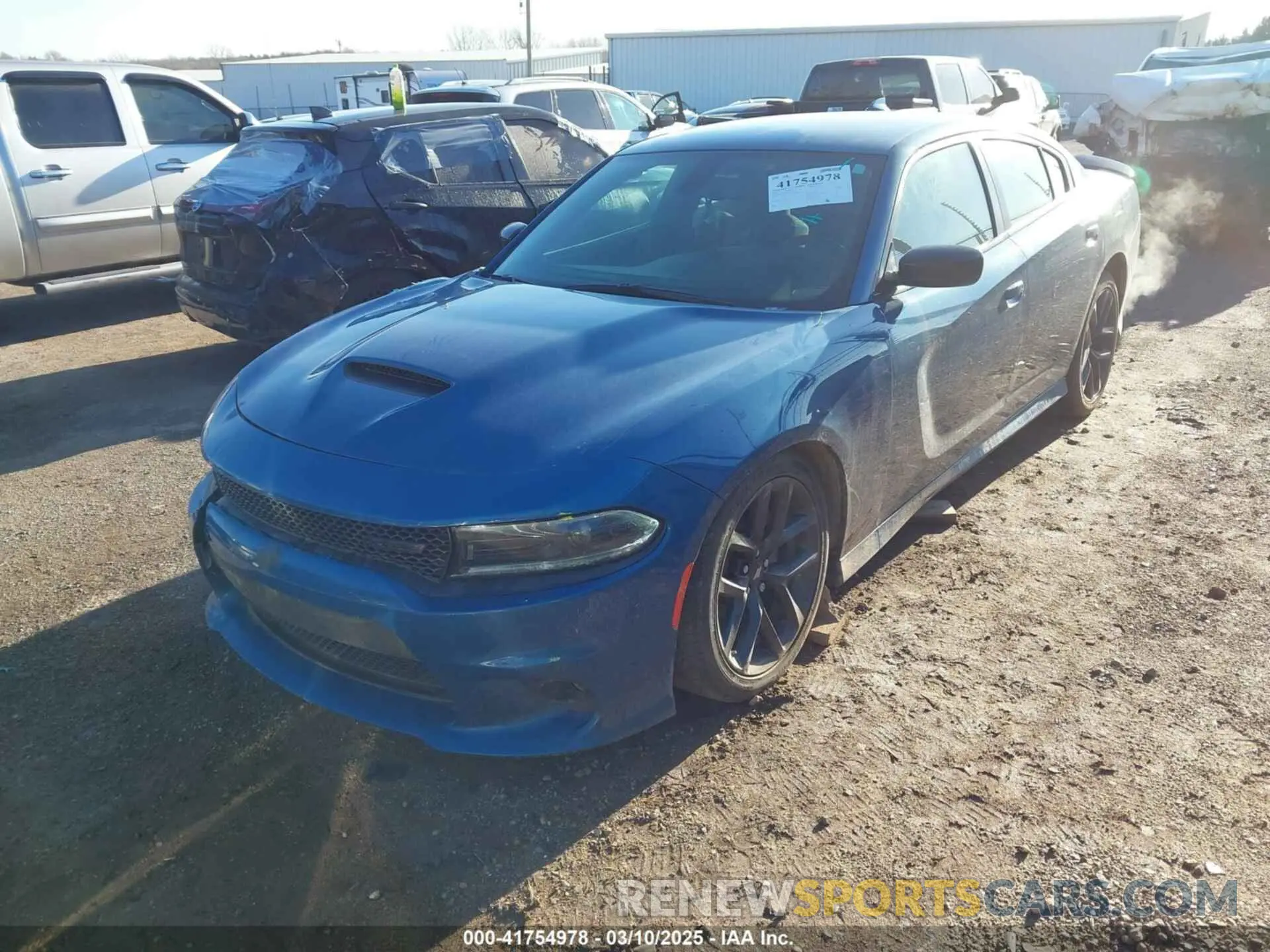 2 Photograph of a damaged car 2C3CDXHG7NH115262 DODGE CHARGER 2022