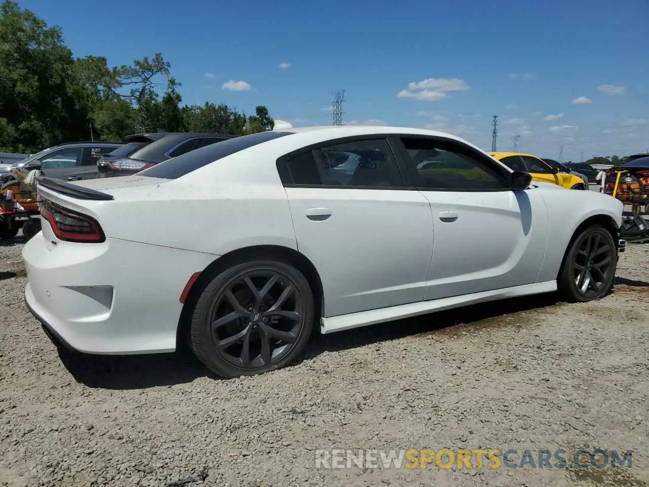 3 Photograph of a damaged car 2C3CDXHG7NH115343 DODGE CHARGER 2022