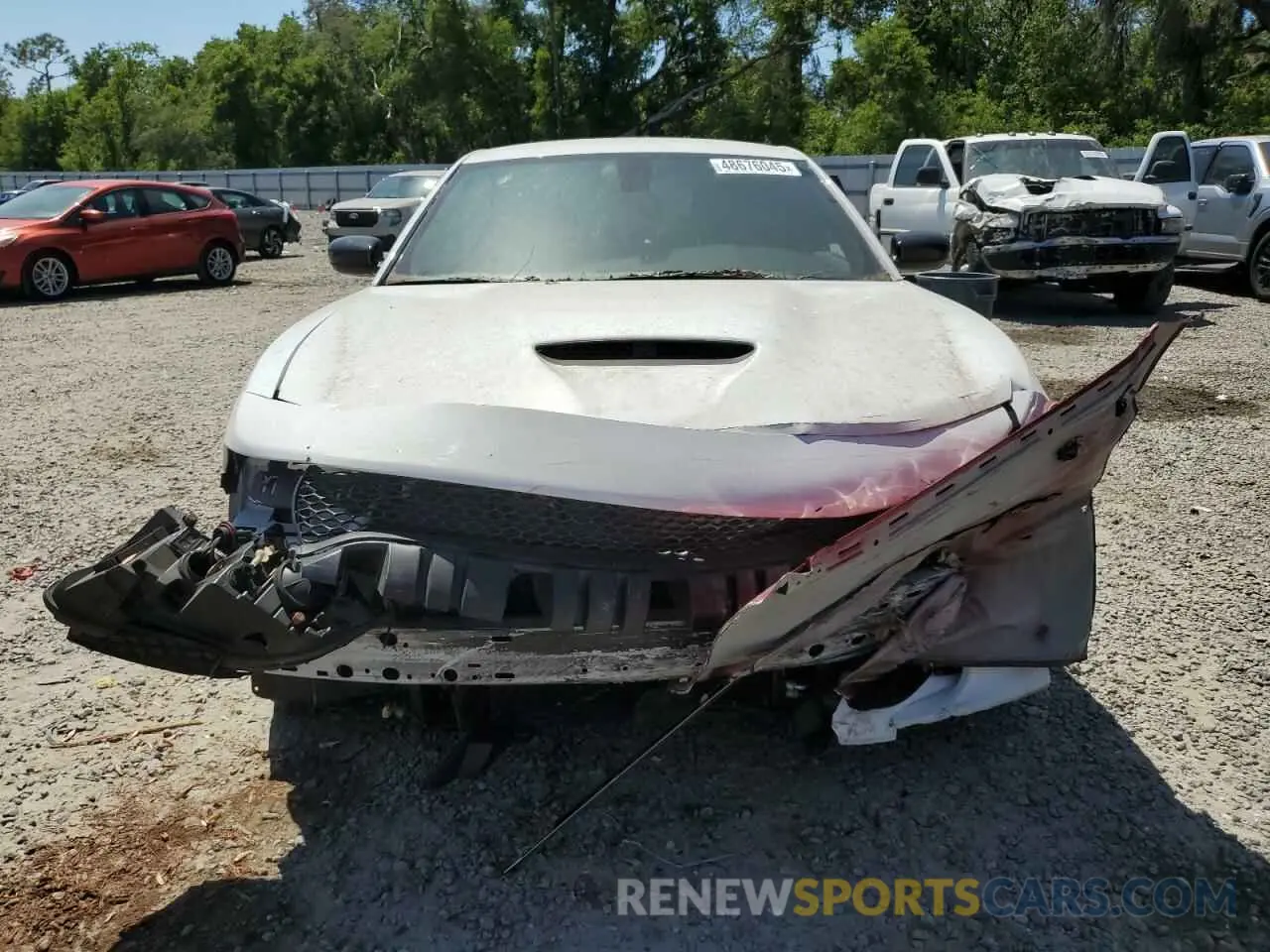 5 Photograph of a damaged car 2C3CDXHG7NH115343 DODGE CHARGER 2022