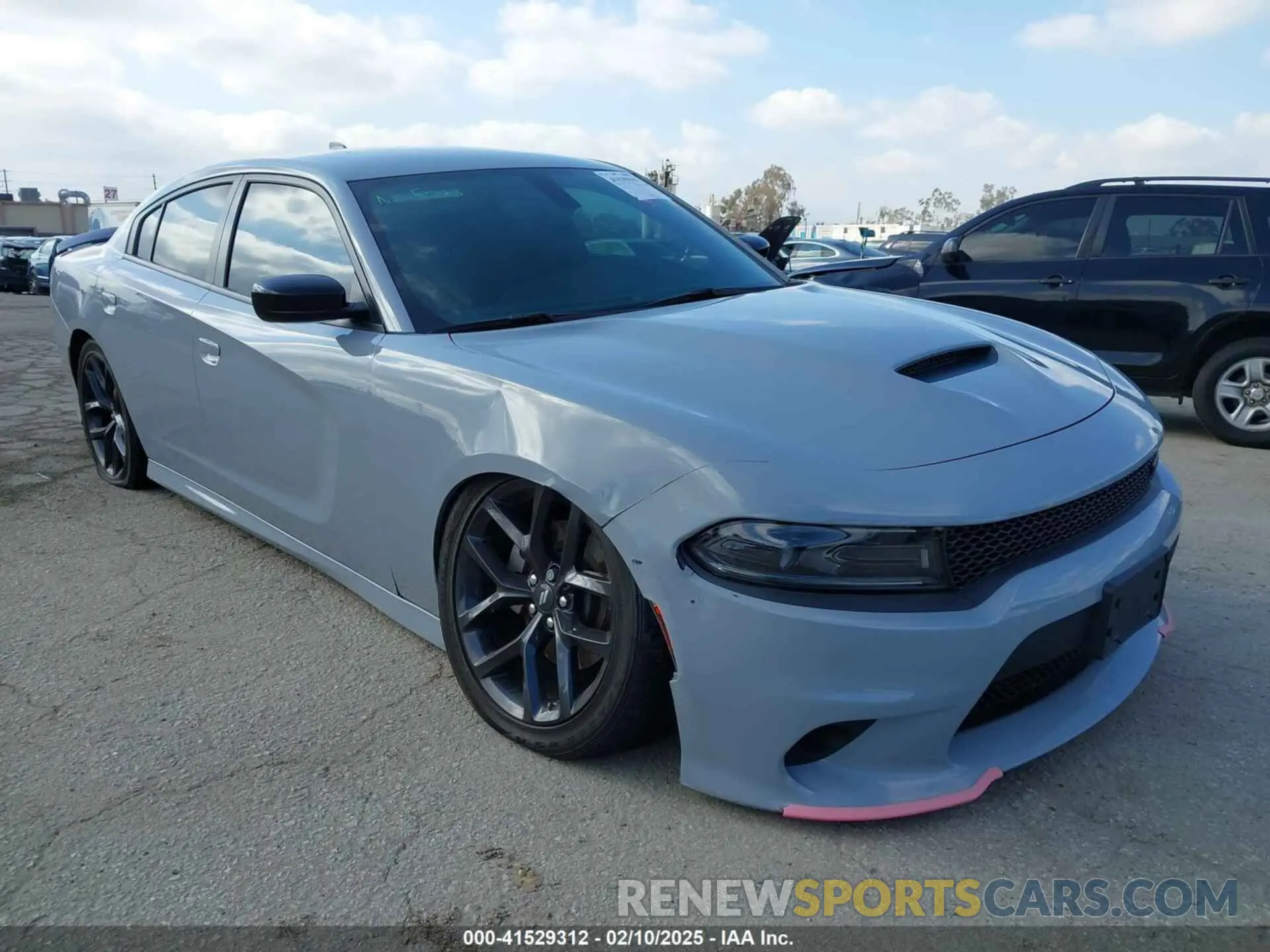 1 Photograph of a damaged car 2C3CDXHG8NH139084 DODGE CHARGER 2022