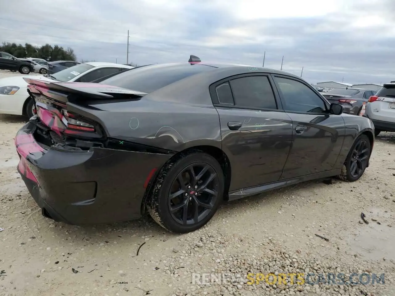 3 Photograph of a damaged car 2C3CDXHG8NH206170 DODGE CHARGER 2022
