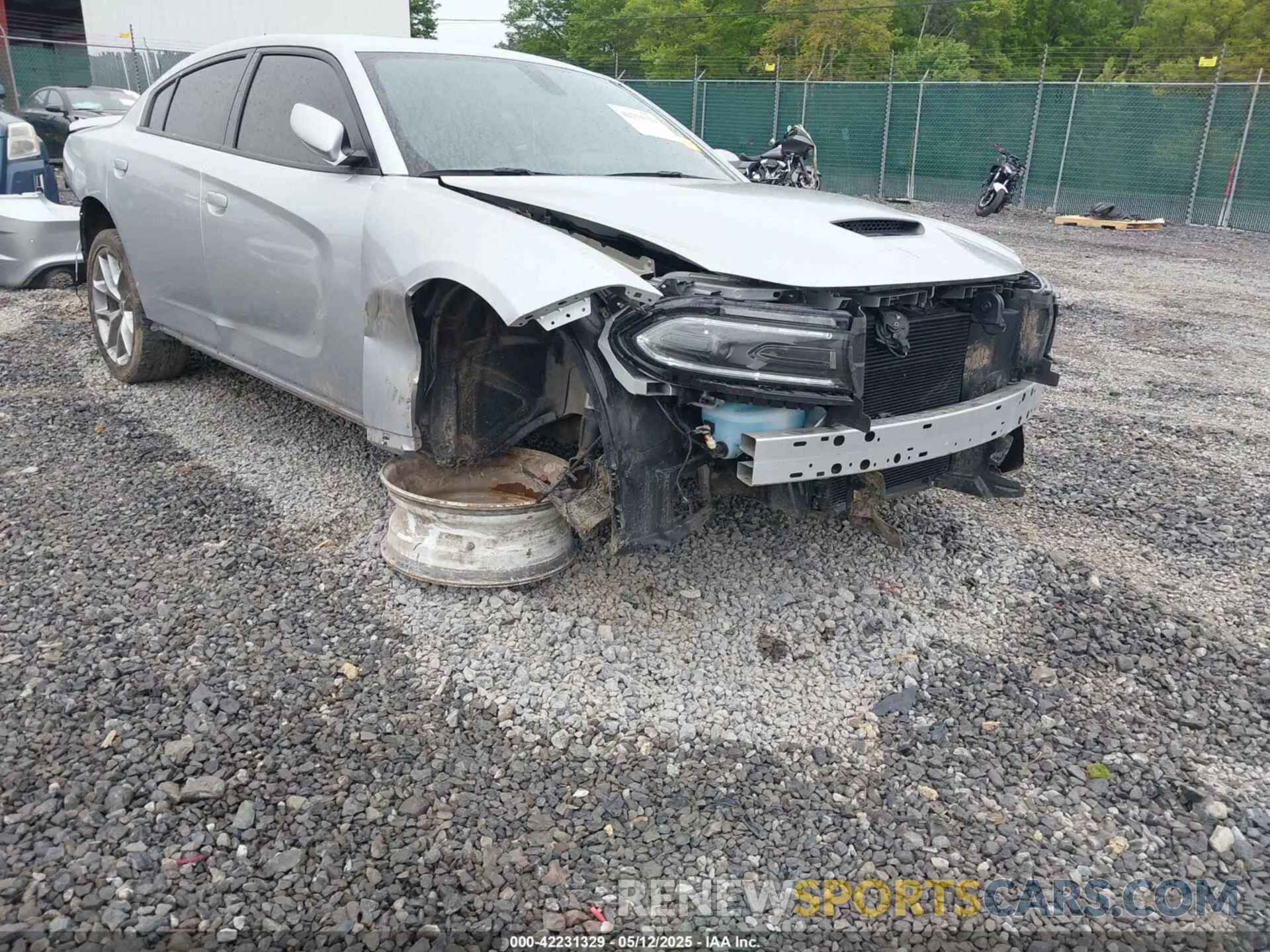 6 Photograph of a damaged car 2C3CDXHG8NH232316 DODGE CHARGER 2022