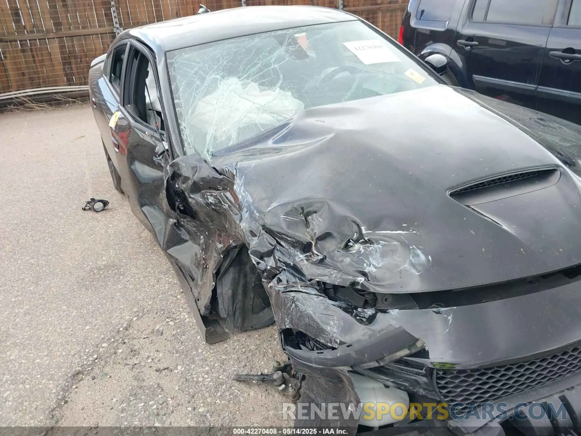 6 Photograph of a damaged car 2C3CDXHG8NH244532 DODGE CHARGER 2022