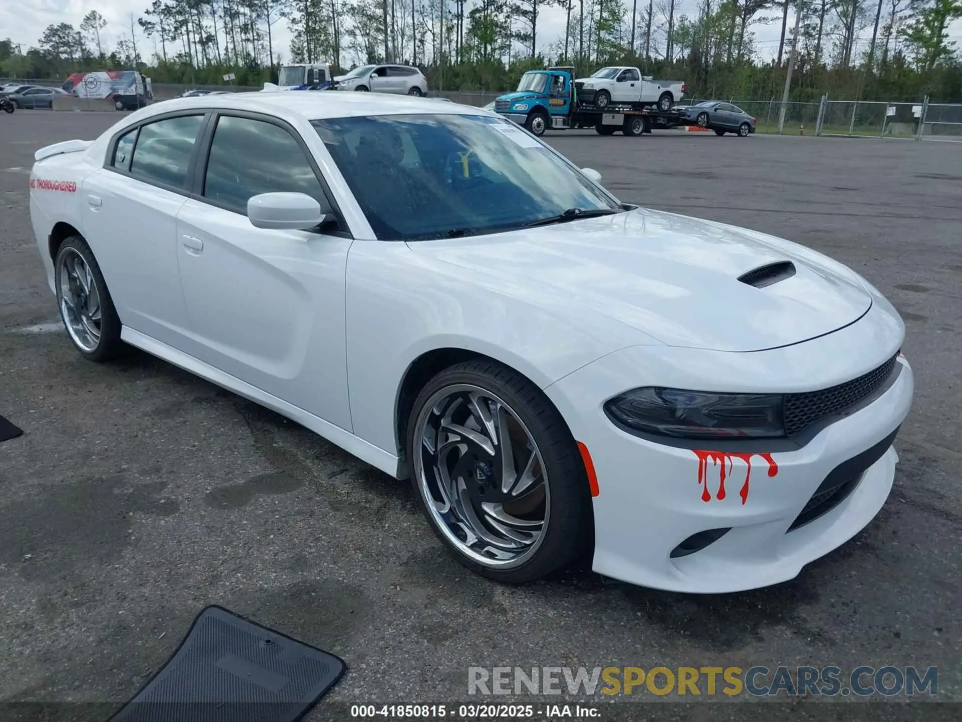 1 Photograph of a damaged car 2C3CDXHG8NH259757 DODGE CHARGER 2022