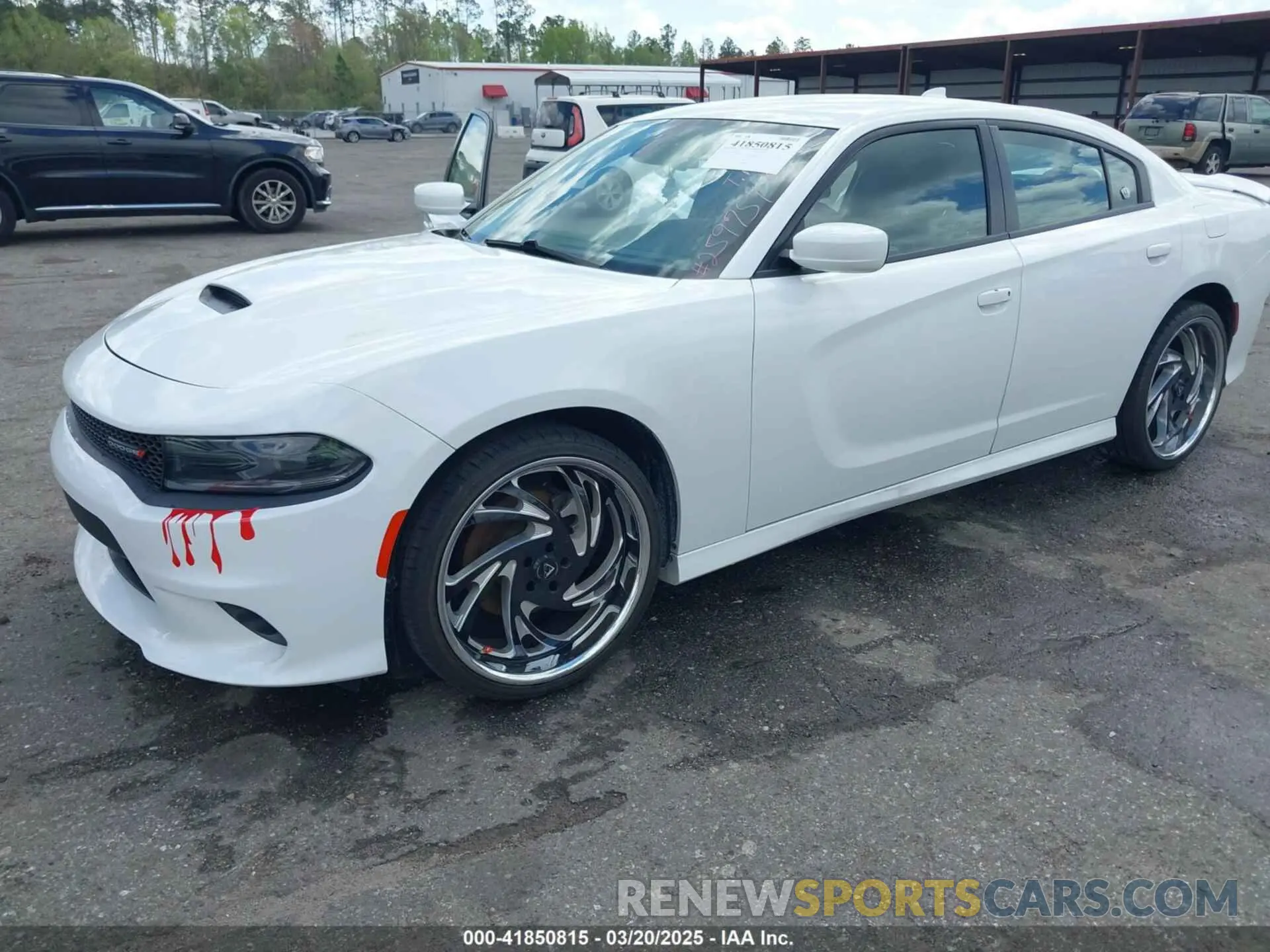 2 Photograph of a damaged car 2C3CDXHG8NH259757 DODGE CHARGER 2022