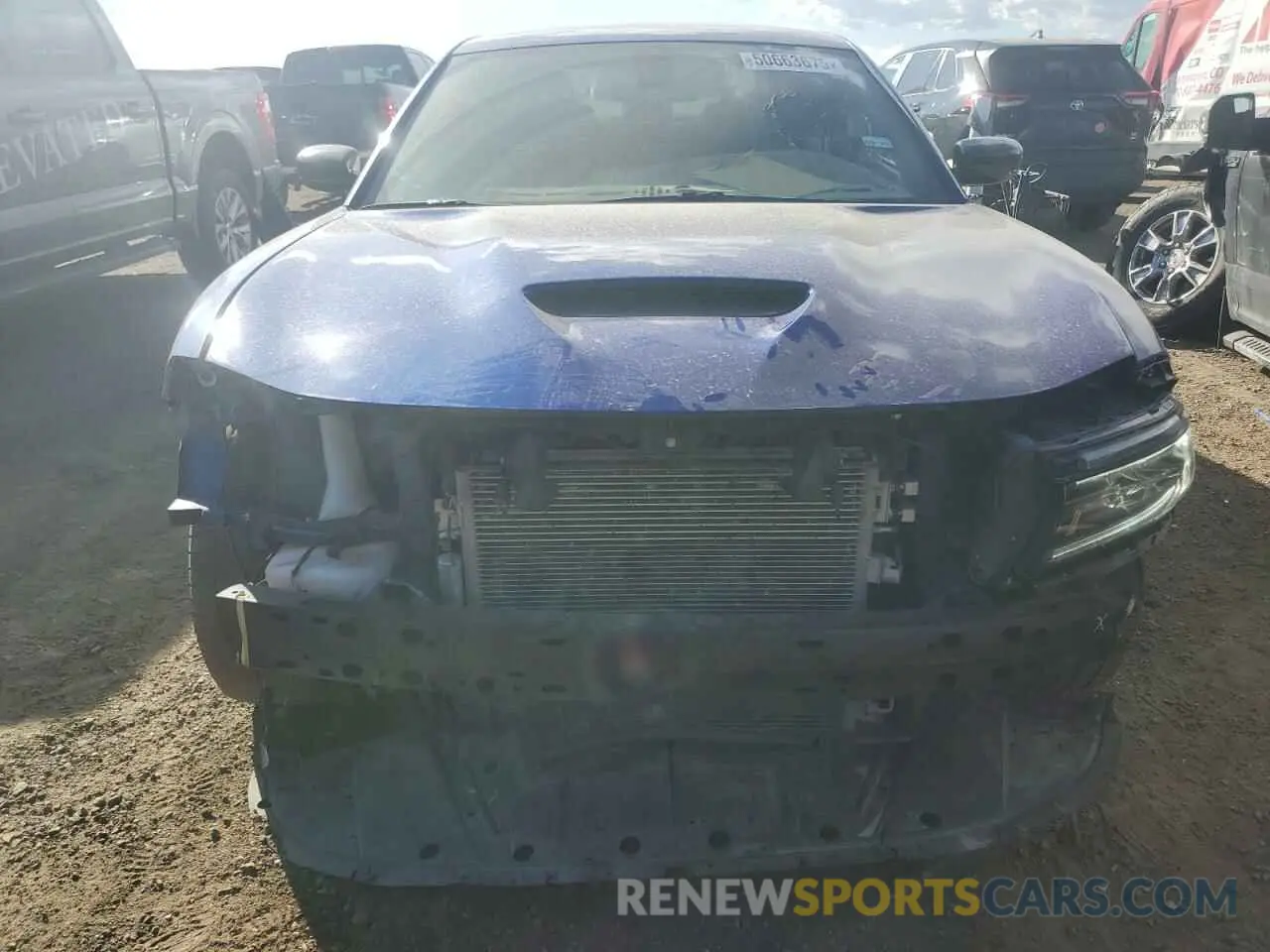 5 Photograph of a damaged car 2C3CDXHG9NH189508 DODGE CHARGER 2022