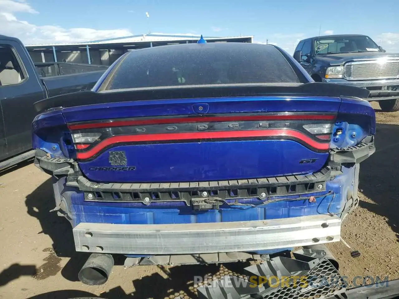 6 Photograph of a damaged car 2C3CDXHG9NH189508 DODGE CHARGER 2022