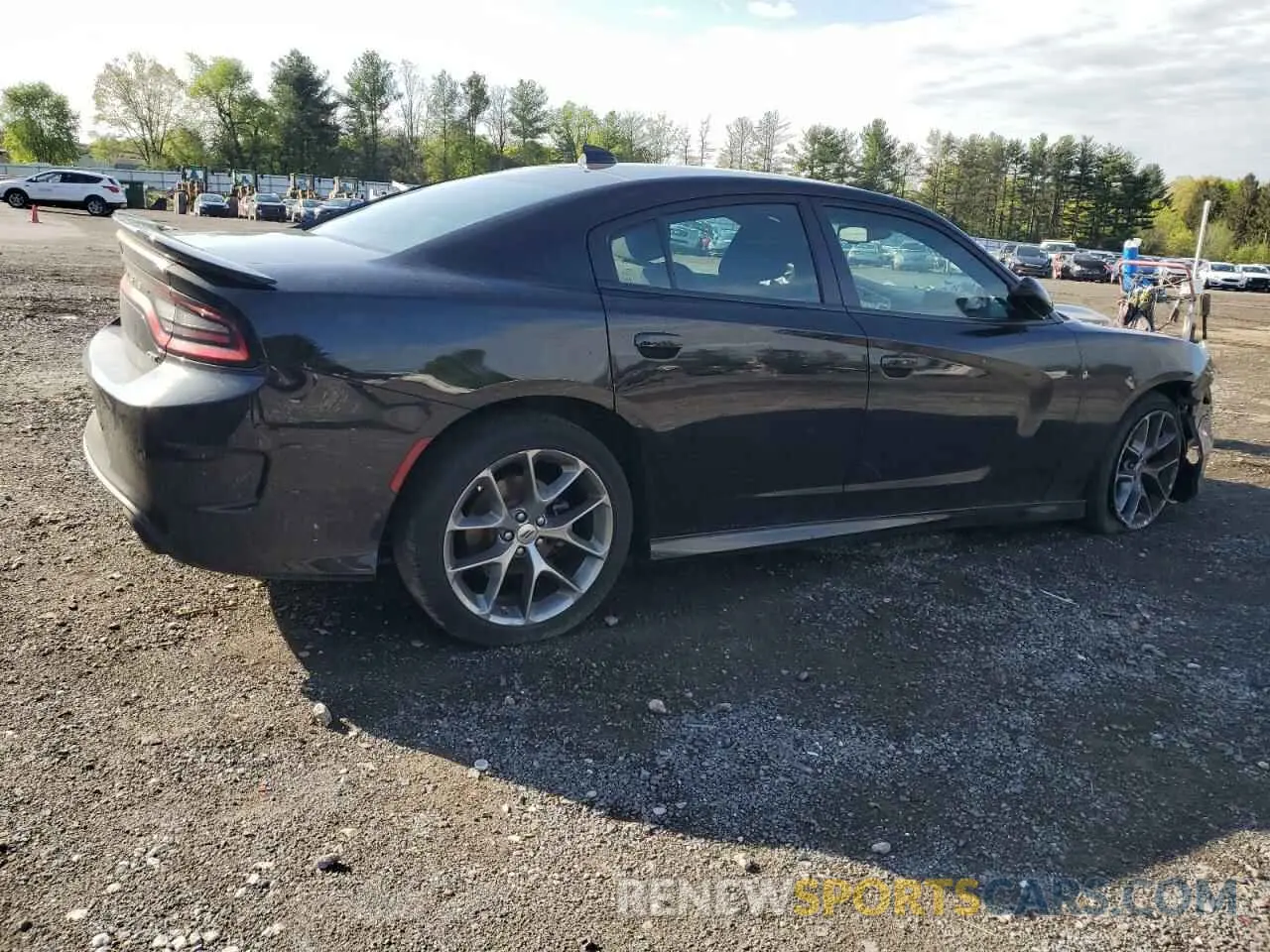 3 Photograph of a damaged car 2C3CDXHG9NH261677 DODGE CHARGER 2022